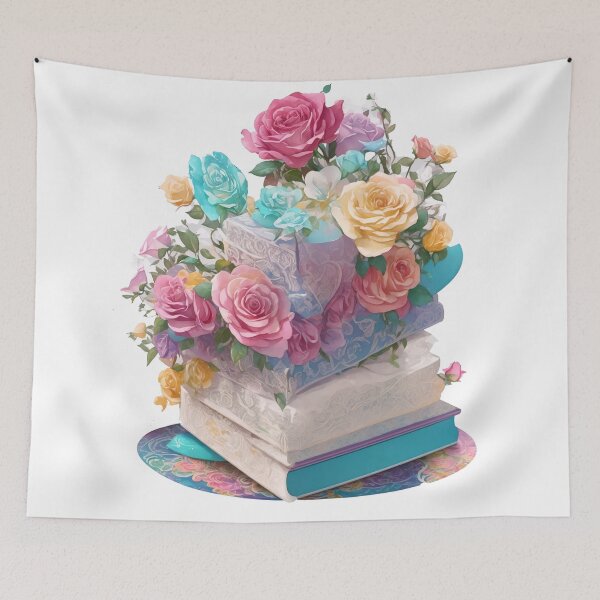 Item preview, Charming Book Sticker: Pastel Fantasy in 3D Vector Art (125) designed and sold by WASjourney.