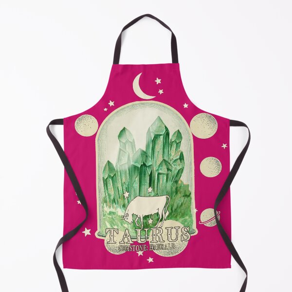Item preview, Taurus Gemstone: Emerald crystal. Astral design. Pink version designed and sold by MINDTHECHERRY.