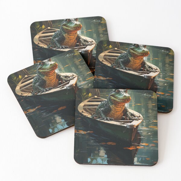 Item preview, Gator in The Boat! designed and sold by ArcticxShop.