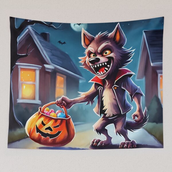 Item preview, Little werewolf designed and sold by AJSRPrints.