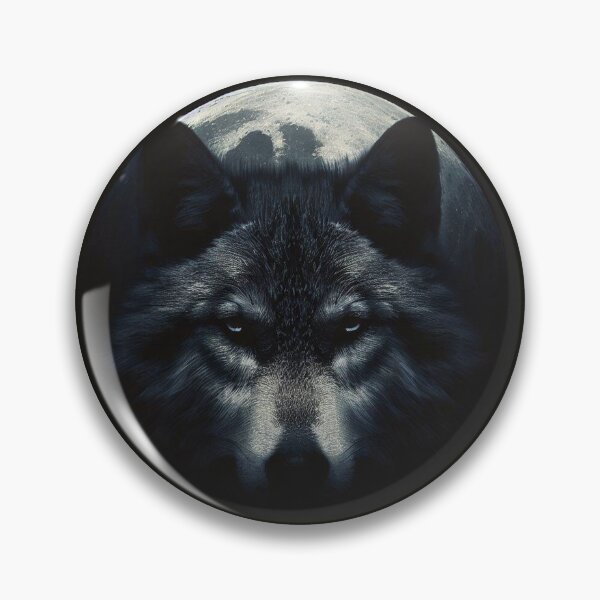Item preview, Wolf and full moon designed and sold by arkora-pl.