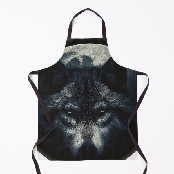 Item preview, Wolf and full moon designed and sold by arkora-pl.