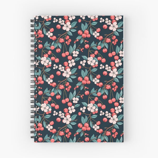 Item preview, Floral Cherry & Blossom Pattern  designed and sold by SowCow.