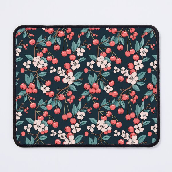 Item preview, Floral Cherry & Blossom Pattern designed and sold by SowCow.