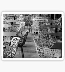 Tables and Chairs Sticker