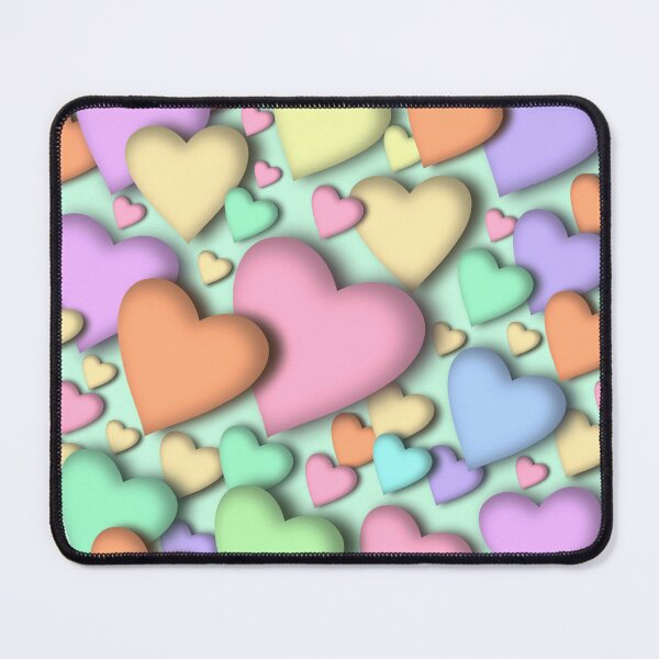 Item preview, Pastel hearts seamless pattern designed and sold by Apkdesigner.
