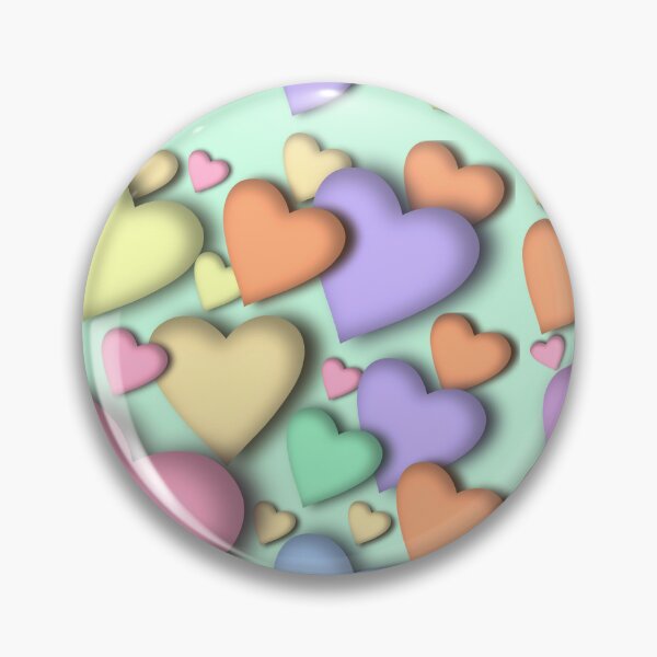 Item preview, Pastel hearts seamless pattern designed and sold by Apkdesigner.