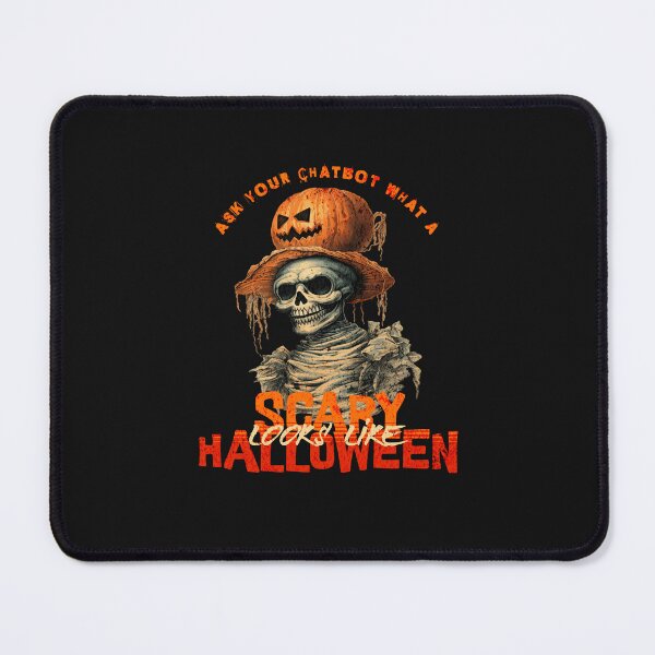 Item preview, scary halloween - skeleton - ask your chatbot designed and sold by PositiveIdeas.