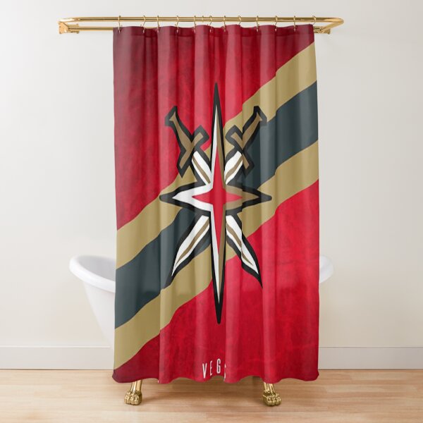 Football Team Flag Las Vegas Raiders Shower Curtain