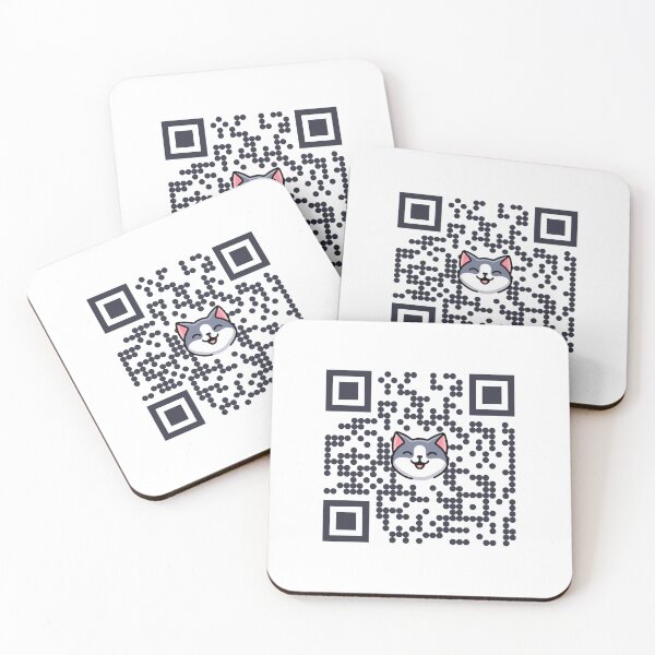 Item preview, Grey Cat | QR Code designed and sold by CatMimiApp.