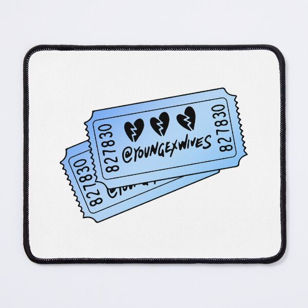 Item preview, young ex wives tickets designed and sold by sarascoprox.