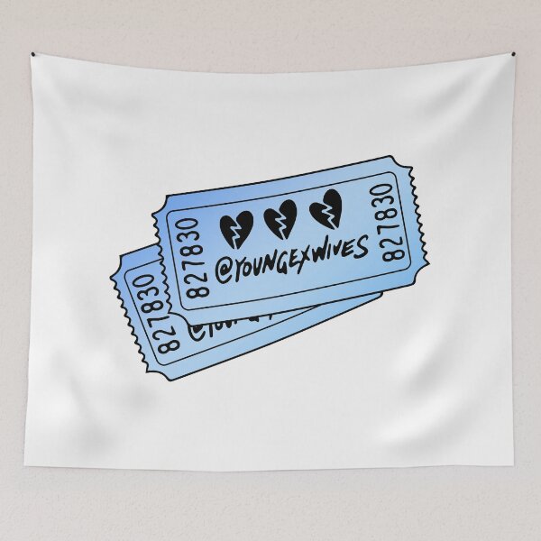 Item preview, young ex wives tickets designed and sold by sarascoprox.
