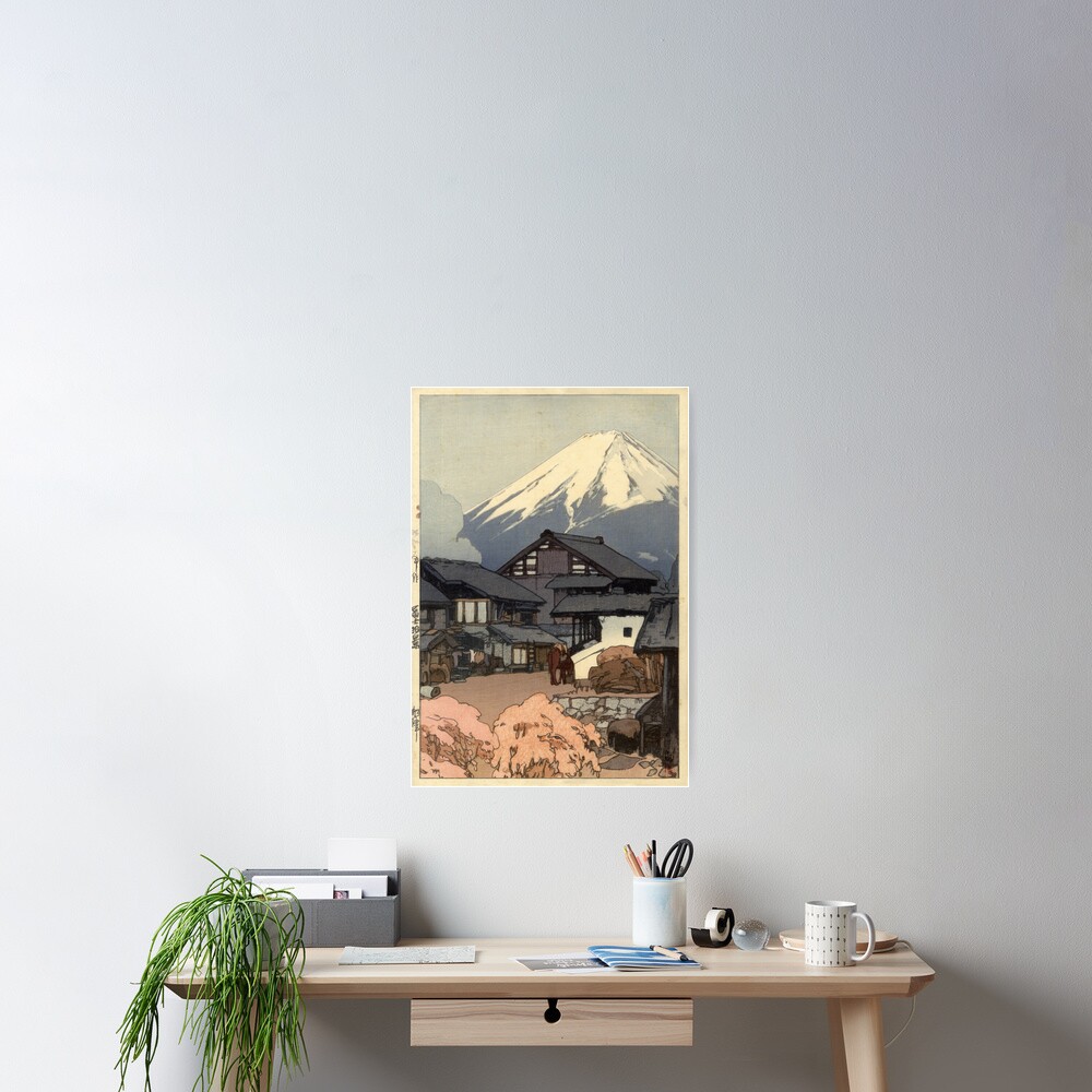 Hiroshi Yoshida - Fujiyama from Funatsu Poster