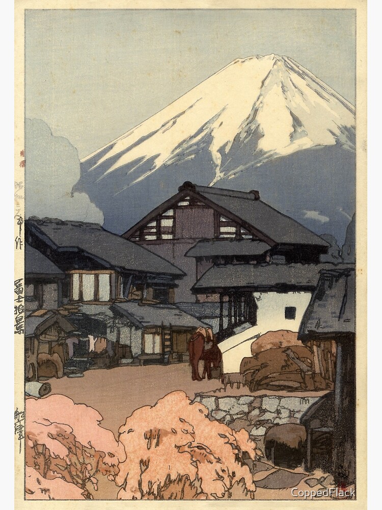 Hiroshi Yoshida - Fujiyama from Funatsu by CoppedFlack