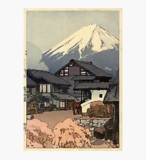 Hiroshi Yoshida - Fujiyama from Funatsu Photographic Print