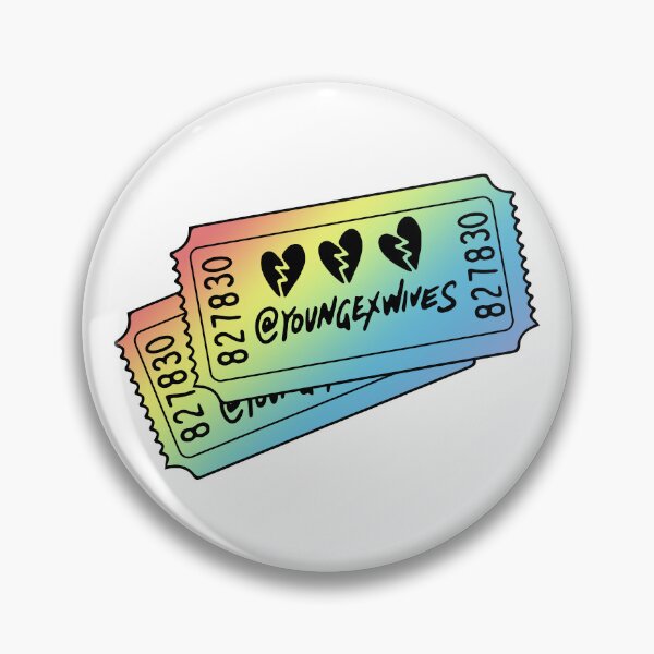 Item preview, rainbow gay pride young ex wives tickets designed and sold by sarascoprox.