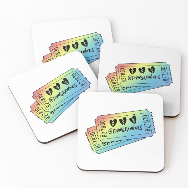 Item preview, rainbow gay pride young ex wives tickets designed and sold by sarascoprox.
