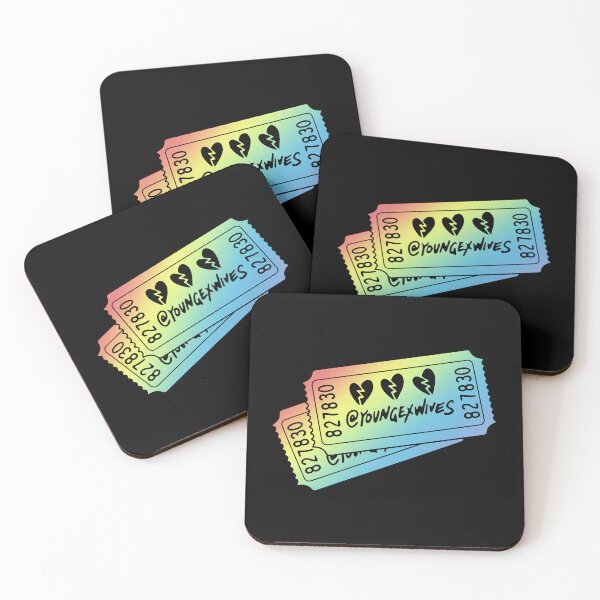 Item preview, rainbow gay pride young ex wives tickets designed and sold by sarascoprox.