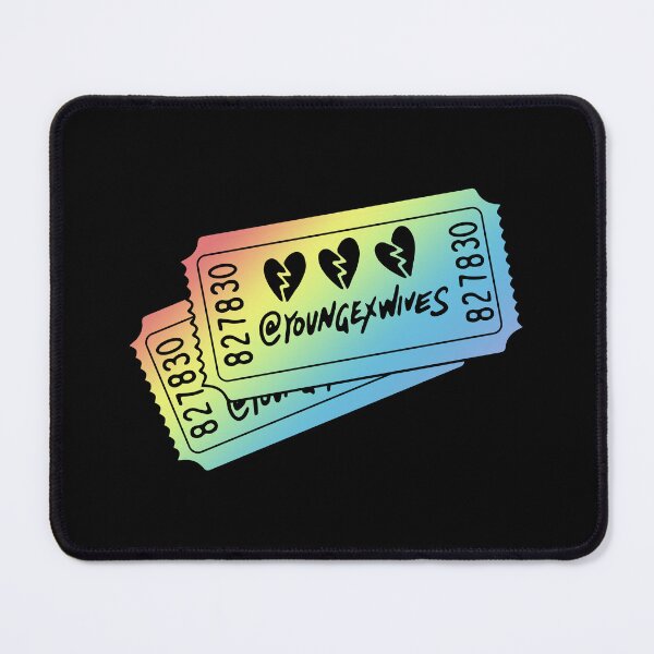 Item preview, rainbow gay pride young ex wives tickets designed and sold by sarascoprox.