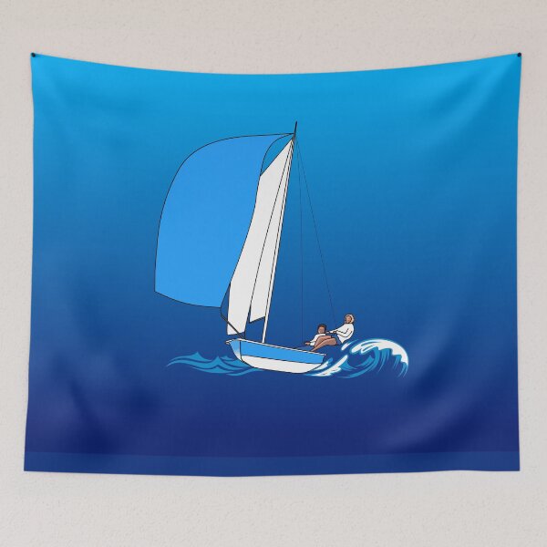 Item preview, DINGHY SAILING, WAYFARERS SAILING DINGHY designed and sold by Danicus666.