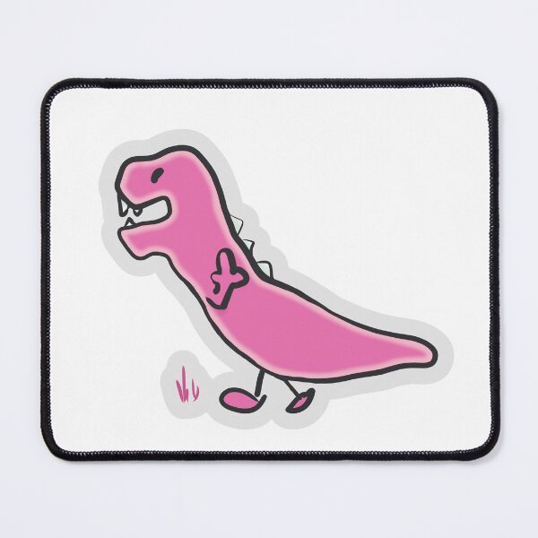 Item preview, Pink Dino Coming Through - Funny Dinosaur Flip Off designed and sold by ViewerEqualsPhoton.