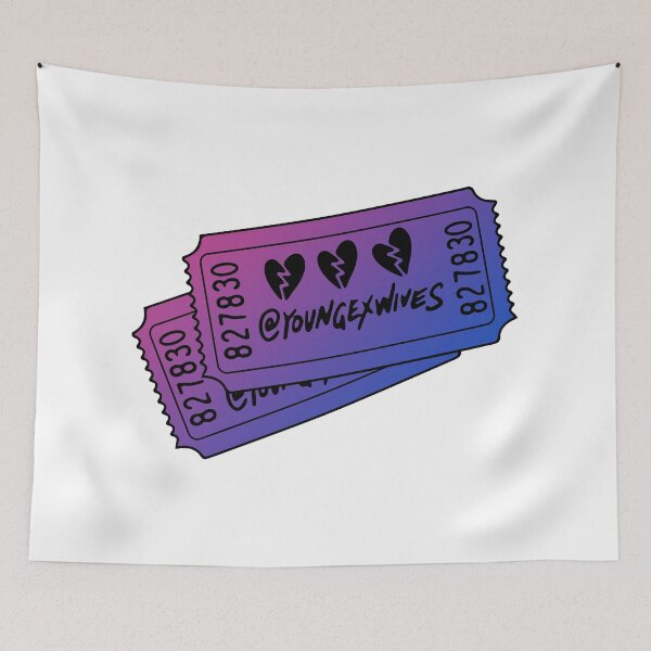 Item preview, bisexual pride young ex wives tickets designed and sold by sarascoprox.