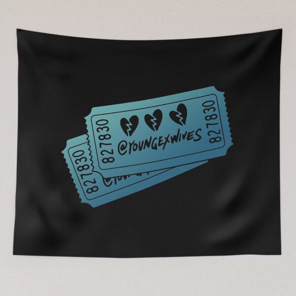Item preview, young ex wives tickets designed and sold by sarascoprox.