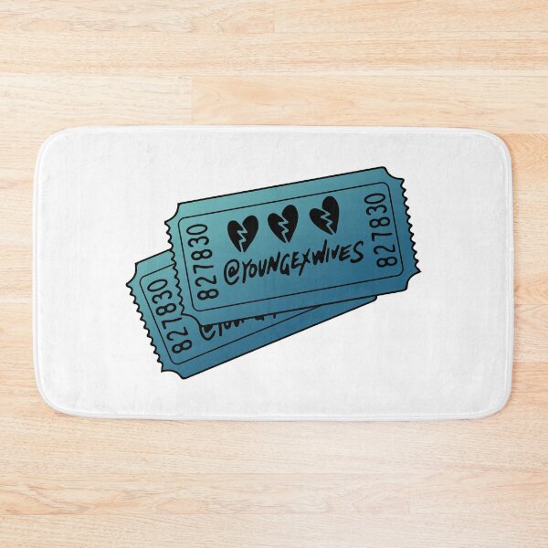 Item preview,  young ex wives tickets designed and sold by sarascoprox.
