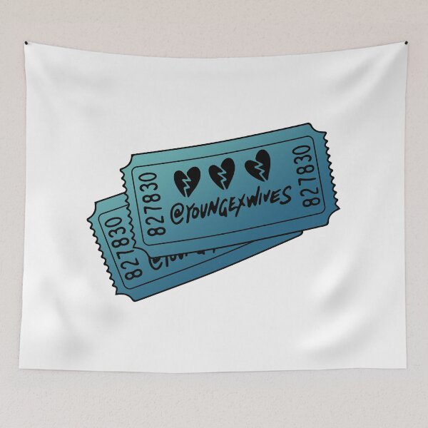 Item preview,  young ex wives tickets designed and sold by sarascoprox.