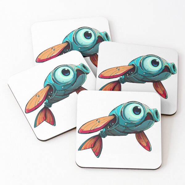 Item preview, Robo-Flying Fish! designed and sold by kukamatsu.