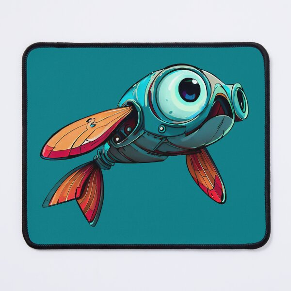 Item preview, Robo-Flying Fish! designed and sold by kukamatsu.