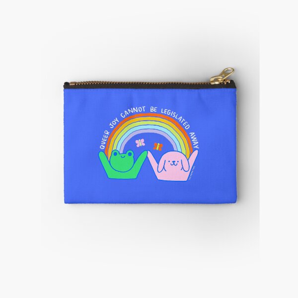 Item preview, Queer Joy Cannot Be Legislated Away - The Peach Fuzz designed and sold by Elizabeth Hudy.
