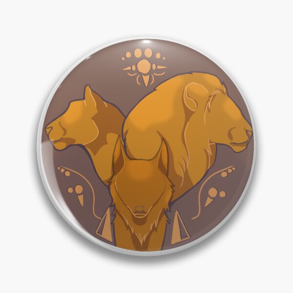 Item preview, The Wolf and Lions Crest  designed and sold by Art4forever.