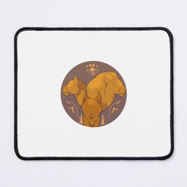 Item preview, The Wolf and Lions Crest designed and sold by Art4forever.