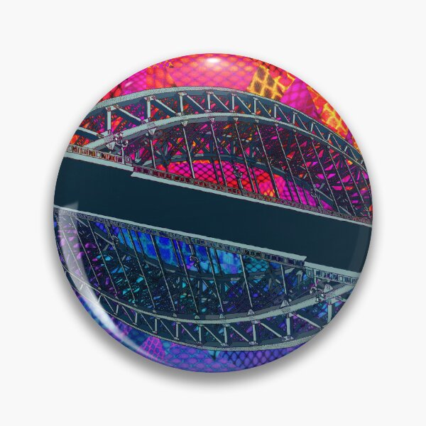 Item preview, Tyne Bridge psychedelic designed and sold by Glory-Bee.