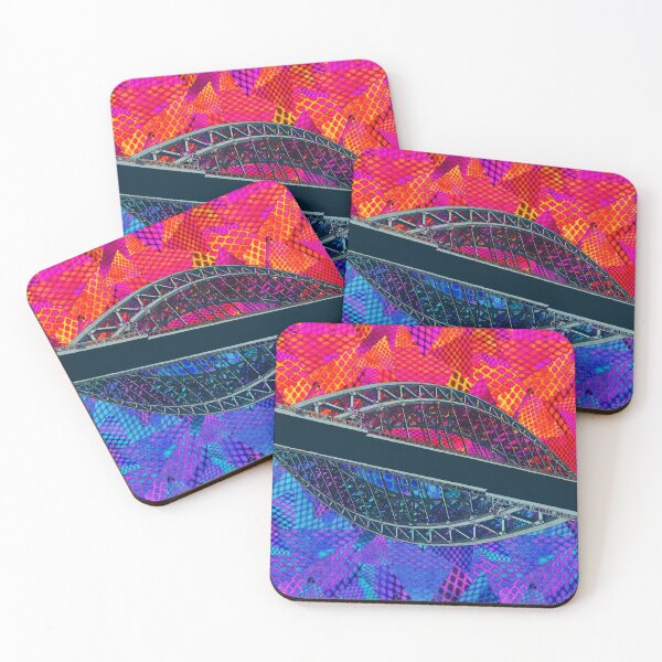 Item preview, Tyne Bridge psychedelic  designed and sold by Glory-Bee.