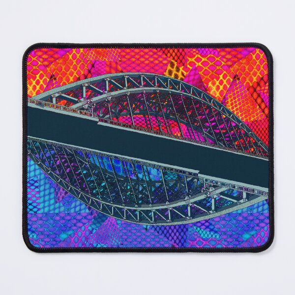 Item preview, Tyne Bridge psychedelic  designed and sold by Glory-Bee.