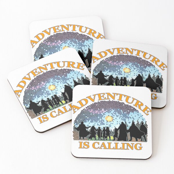 Item preview, Adventure is Calling the Fellowship! designed and sold by Scott Auld's Merch Shop.
