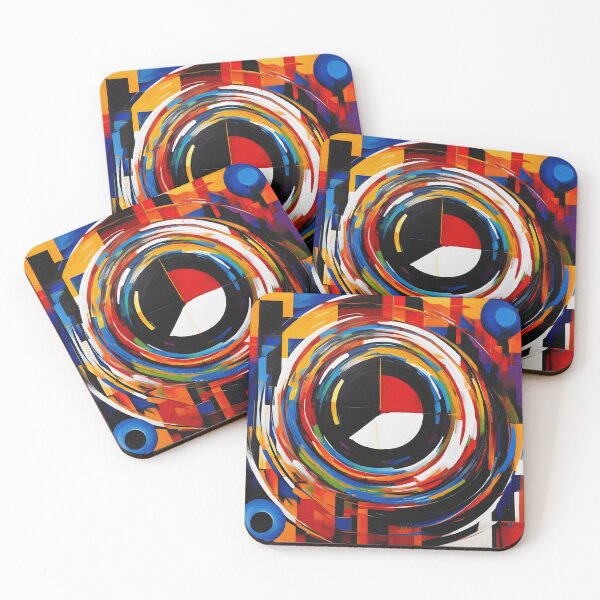 Item preview, Abstract Circle of Squares designed and sold by deepakrode7.