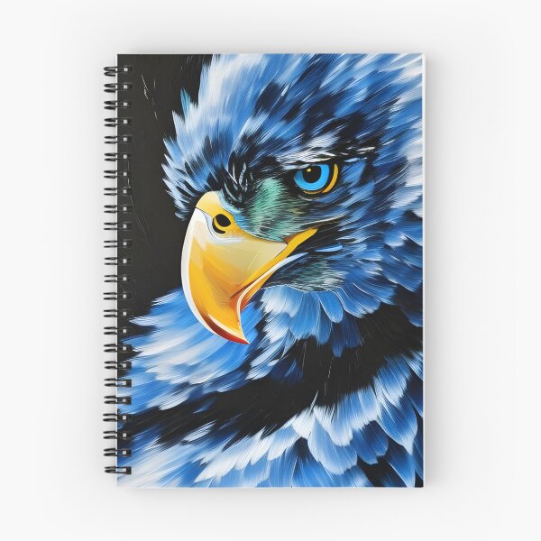 Item preview, Mystic Blue and White Eagle, Ai Generated Art  designed and sold by ACC .