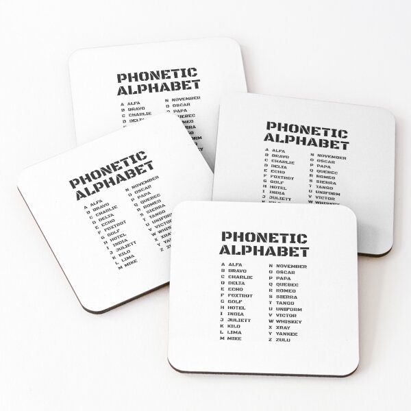 Item preview, NATO Phonetic Alphabet designed and sold by AnnSign.