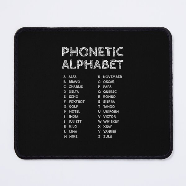 Item preview, NATO Phonetic Alphabet designed and sold by AnnSign.
