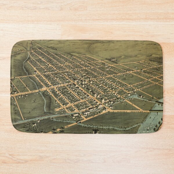 Item preview, Circleville, Ohio (1876) designed and sold by allhistory.