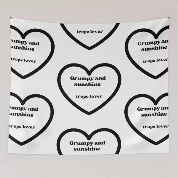 Item preview,  Grumpy and Sunshine,Trope lover - Bookish accessories  designed and sold by starcreative22.