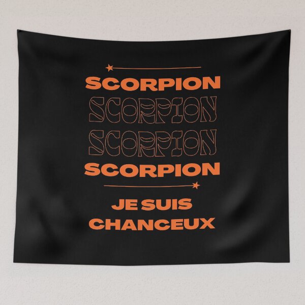 Item preview, Scorpion Birthday Gift Signing Astrology Zodiac designed and sold by Grafixfun.