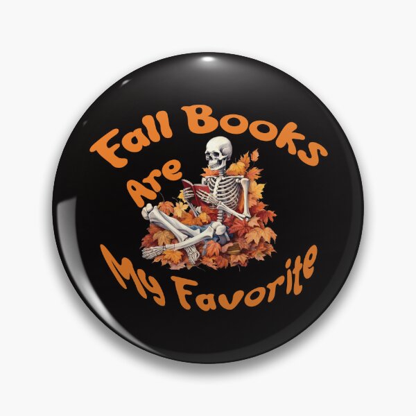 Item preview, Fall Books Are My Favorite, Fall Leaves, Skeleton Books Halloween, Sweatshirt, by DAM Creative, designed and sold by DAM Creative ⭐⭐⭐⭐⭐.
