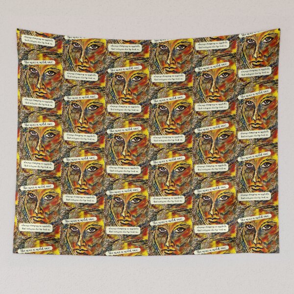 Item preview, She's a Wild One Modern Art designed and sold by gleefulme.
