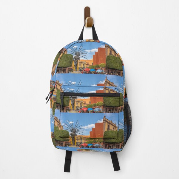 Item preview, Mexico. Querétaro. Street with Statue. designed and sold by vadim19.