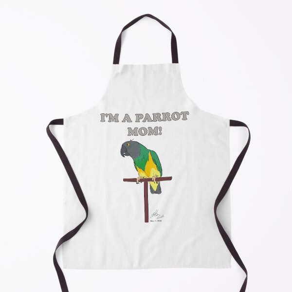 Item preview, I'm a Parrot Mom! - Senegal Parrot designed and sold by Laughing Parrot Studio.