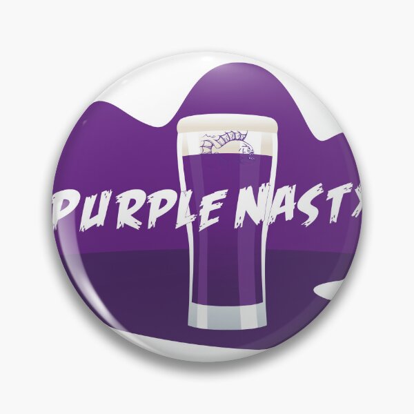 Item preview, Purple Nasty piranha in pint designed and sold by dizzycatbiz.